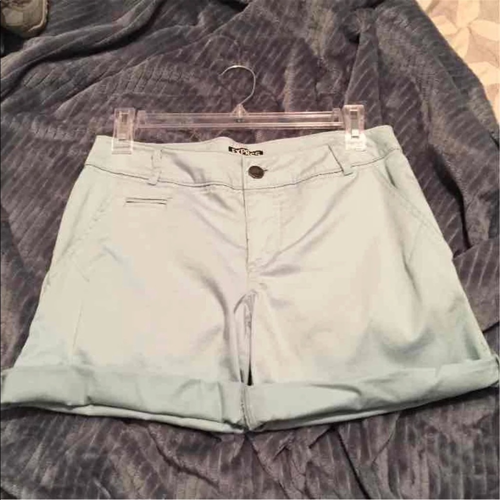 Express Mint Shorts